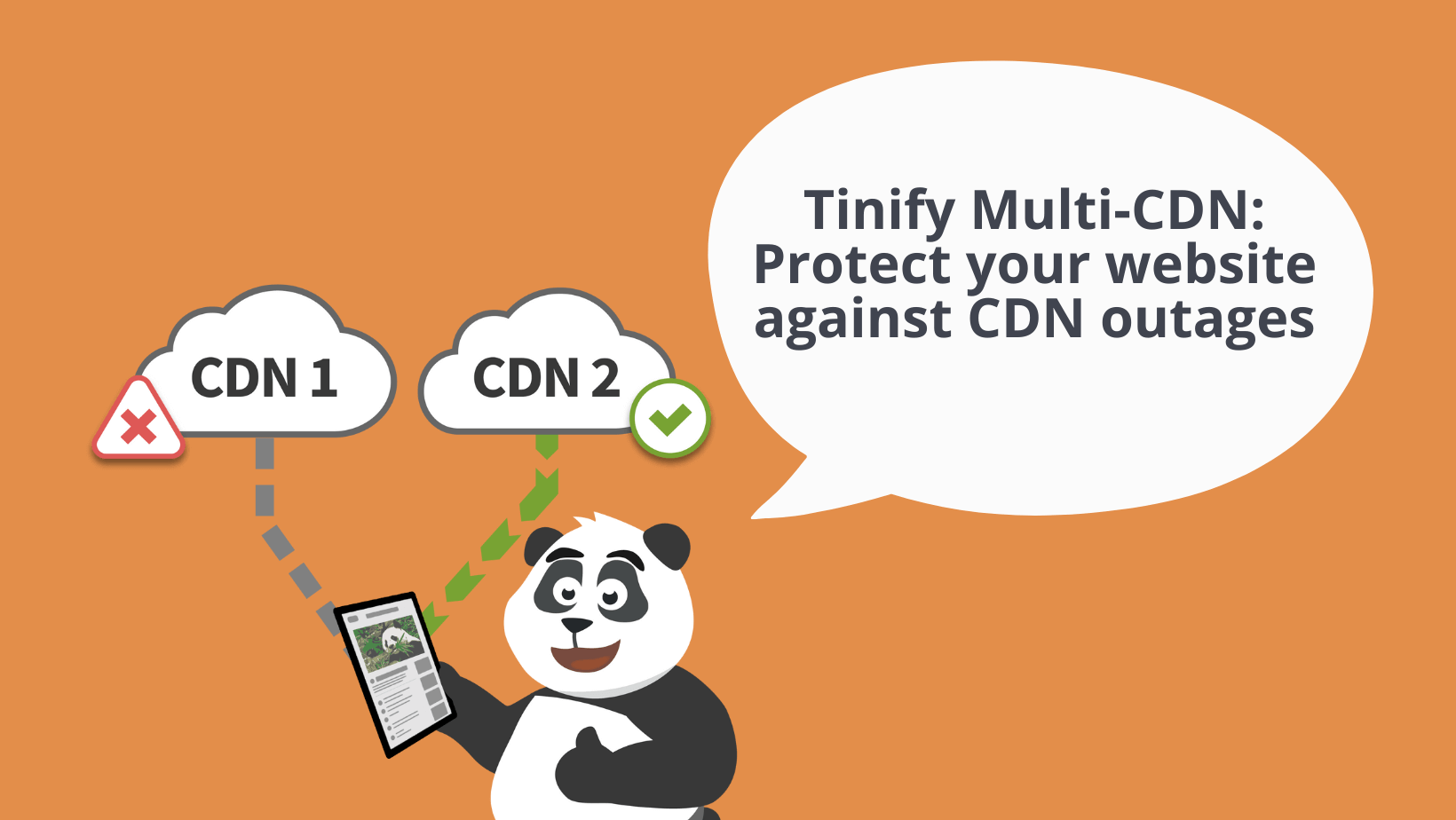 Tinify Multi-CDN: Protect your website against CDN outages