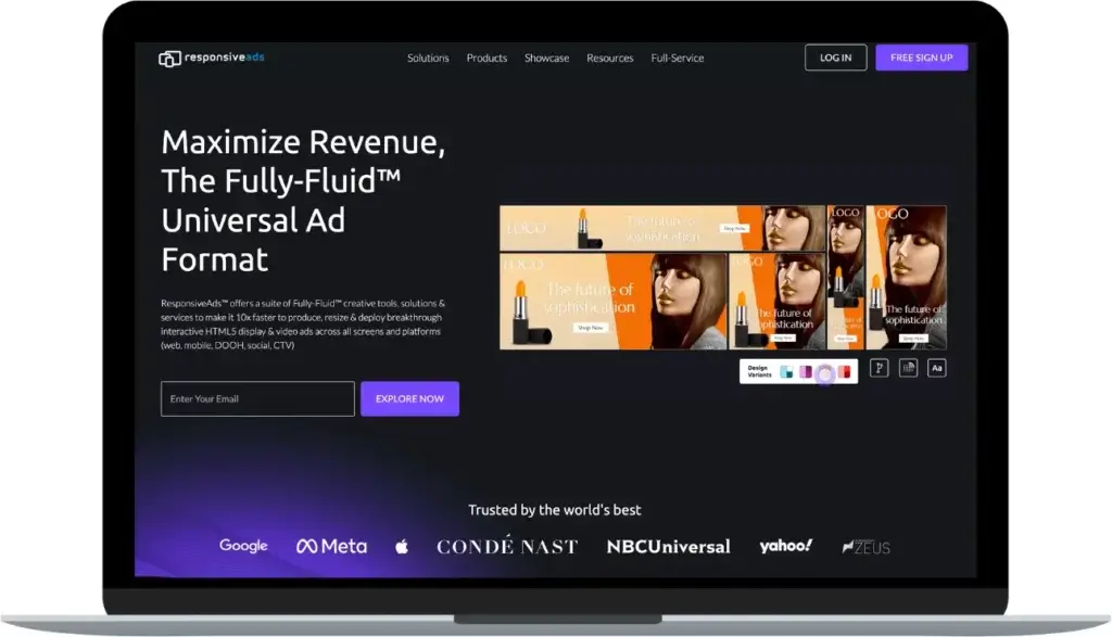 ResponsiveAds uses Tinify's API on their website